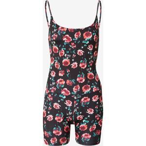 Free People FP Movement Onzie One Piece Romper Rose Black Red Size S-M New